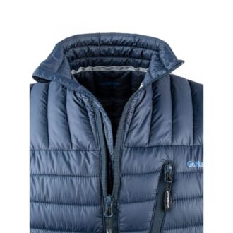 מעיל פוך סינטטי לגברים צווארון מעיל פוך סינטטי לגברים צווארון