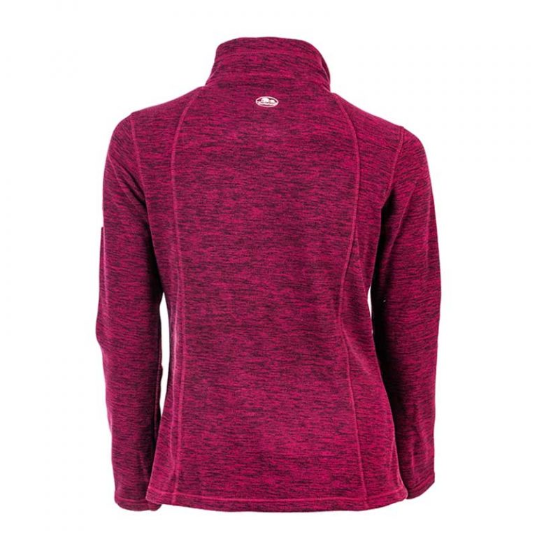 חולצה נשים בורדו מלאנג’ אחורה