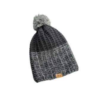 כובע צמר אפור מבט נוסף כובע צמר אפור מבט נוסף