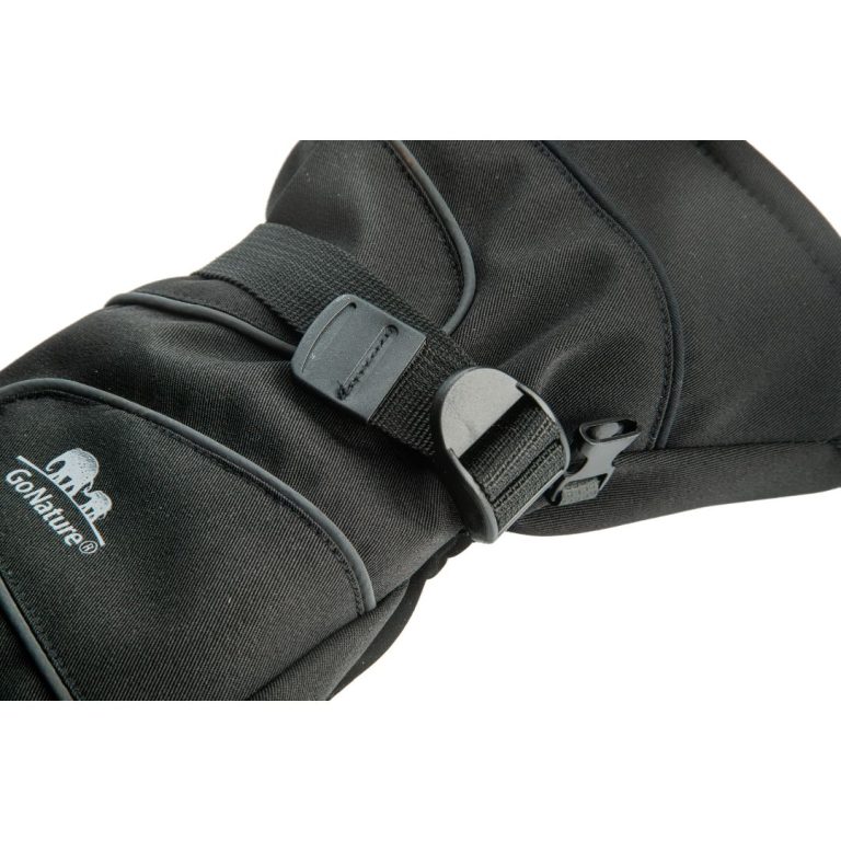 כפפה צבע שחור שרוול מבט נוסף