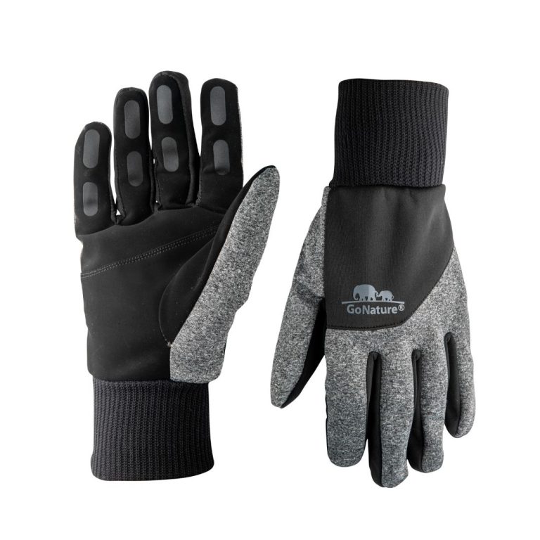 כפפות סופטשל אפור מלאנג’ כפפות סופטשל אפור מלאנג’