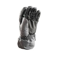 כפפה צבע אפור ספורט שמאל מבט מקדימה כפפה צבע אפור ספורט שמאל מבט מקדימה