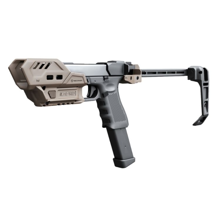 מערכת הסבה לאקדחי גלוק חום בהיר – ריקאבר טאקטיקל S-PRO