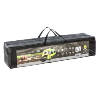 אוהל גדול לקמפינג, מתאים ל-10 אנשים, עם מחיצה – אריזה של האוהל אוהל גדול לקמפינג, מתאים ל-10 אנשים, עם מחיצה – אריזה של האוהל