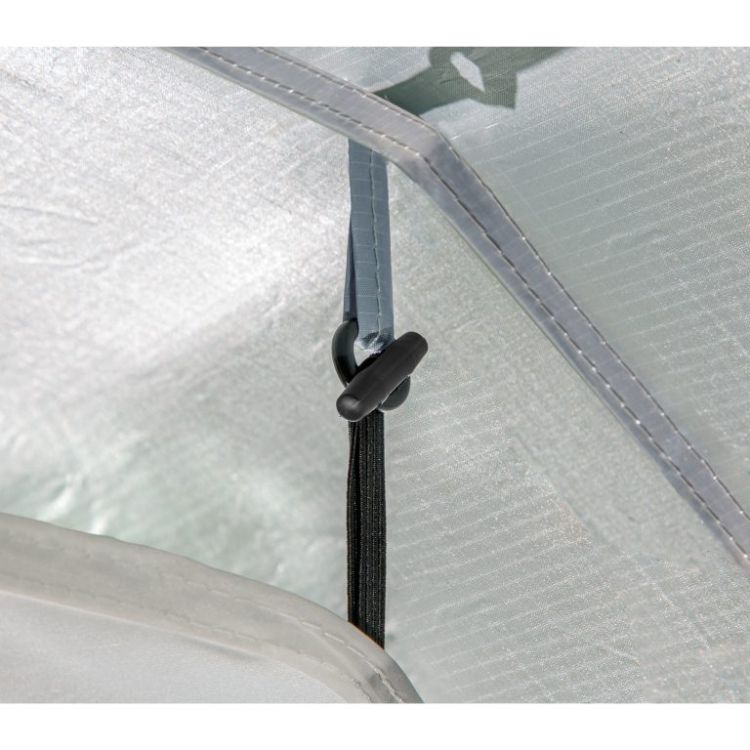 אוהל גדול לקמפינג, מתאים ל-10 אנשים, עם מחיצה – מבט נוסף על פנים האוהל