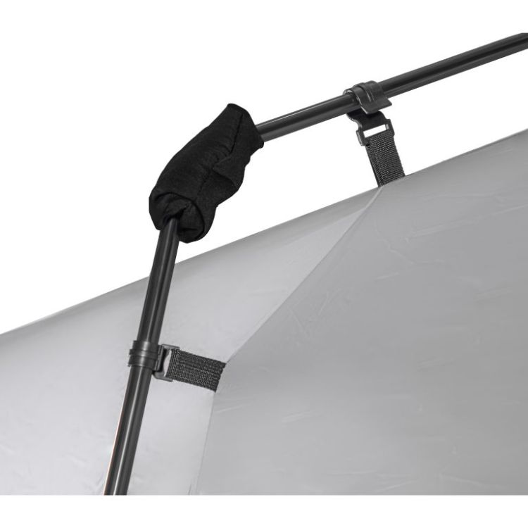 אוהל גדול לקמפינג, מתאים ל-10 אנשים, עם מחיצה – מבט על מבנה האוהל