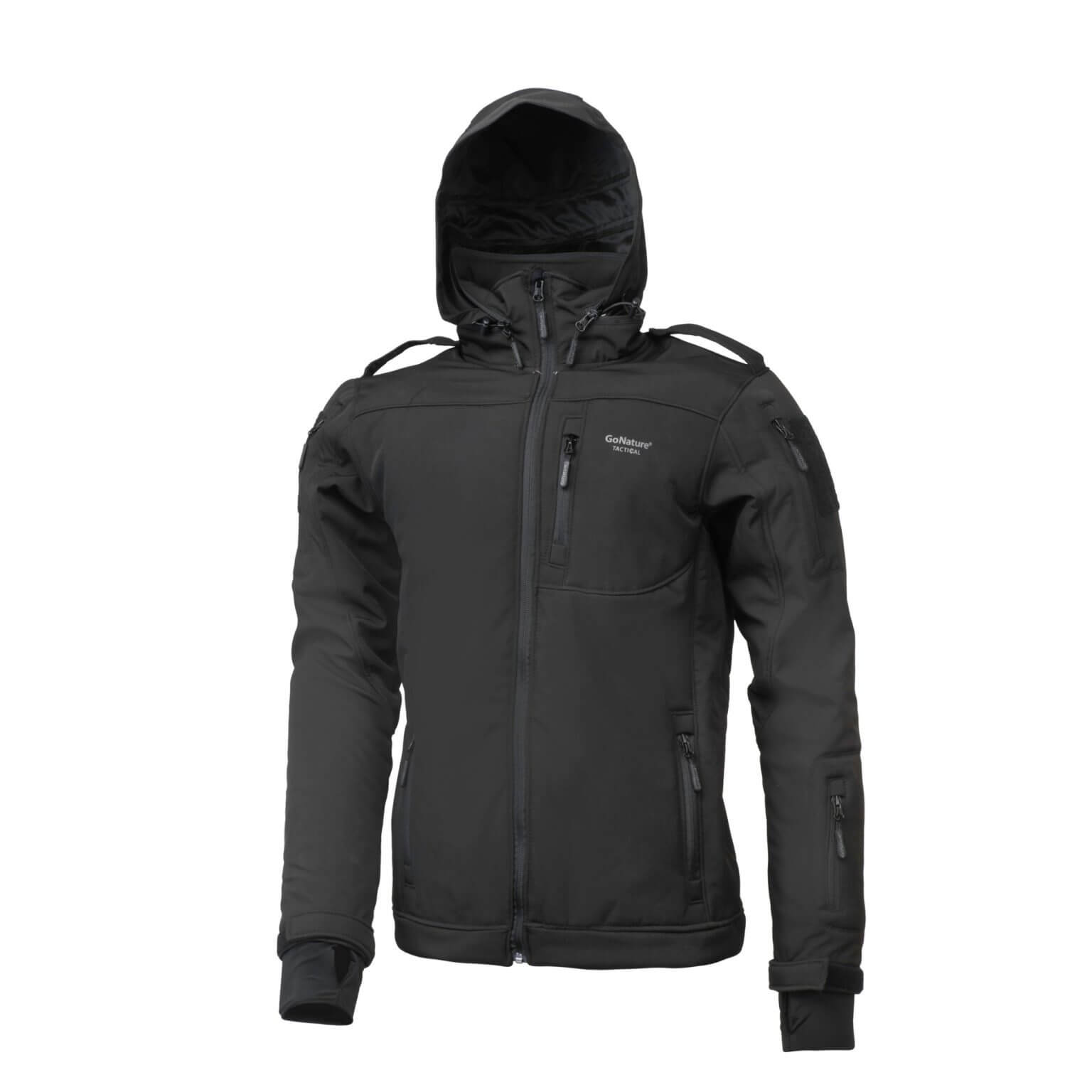 מעיל סוטפשל טקטי שחור – גו נייצ׳ר מעיל סוטפשל טקטי שחור – גו נייצ׳ר