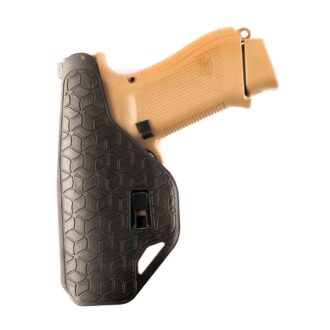 נרתיק מוסלק לאקדחי גלוק 17, 19 ועוד – פובוס GLC מאחור נרתיק מוסלק לאקדחי גלוק 17, 19 ועוד – פובוס GLC מאחור