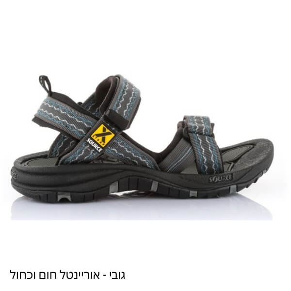 סנדלי שורש לגבר – גובי – אוריינטל חום כחול