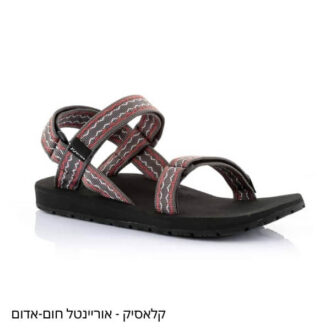 סנדלי שורש לגבר – קלאסיק – Oriental Brown Red סנדלי שורש לגבר – קלאסיק – Oriental Brown Red