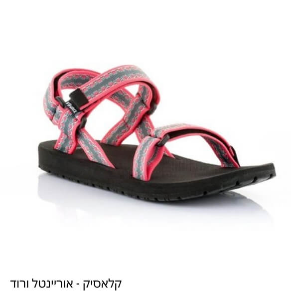 סנדלי שורש לנשים – קלאסיק ורוד