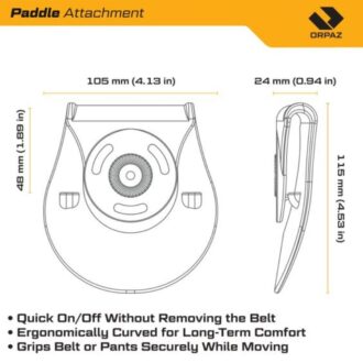 נרתיק שליפה קדמית מהירה לזיג P320 עם משתיק כוונת, למשתמשי ימין ושמאל(6) נרתיק שליפה קדמית מהירה לזיג P320 עם משתיק כוונת, למשתמשי ימין ושמאל(6)