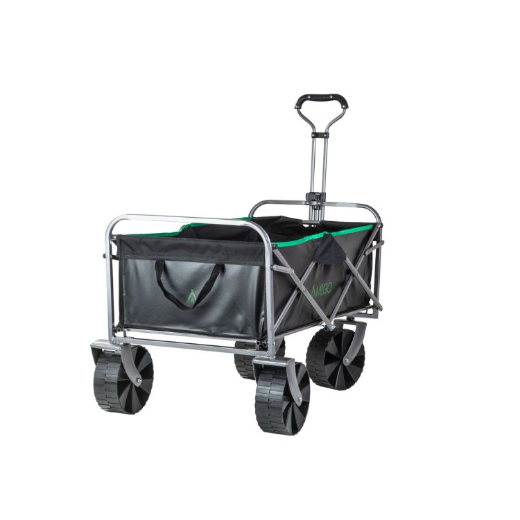 עגלת שטח מתקפלת עם גלגלים רחבים מתאימה לקמפינג Wild Glide Amigo(2)