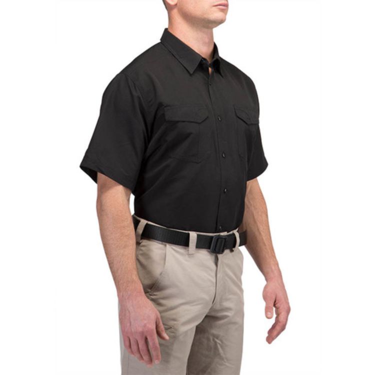 חולצה טקטית קצרה SHORT FAST-TAC – שחור (2)