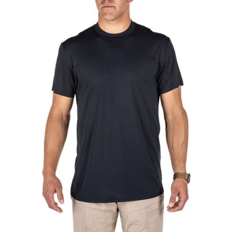 חולצות טי שירט לגברים דגם PERFORMANCE – מארז זוגי – כחול נייבי