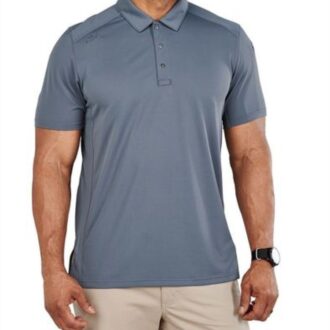 חולצת פולו דגם PARAMOUNT – אפור בהיר חולצת פולו דגם PARAMOUNT – אפור בהיר