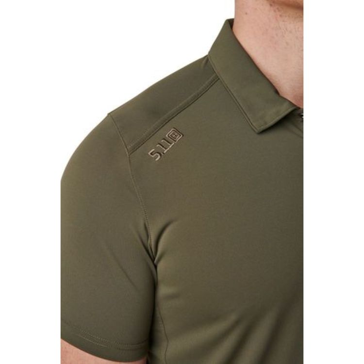 חולצת פולו דגם PARAMOUNT – ירוק ריינג’ר (2)