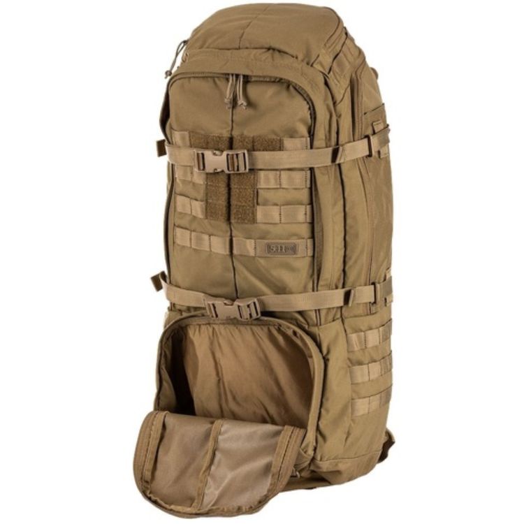 מוצ’ילה לטיולים וללינת שטח דגם RUSH -חום אלון