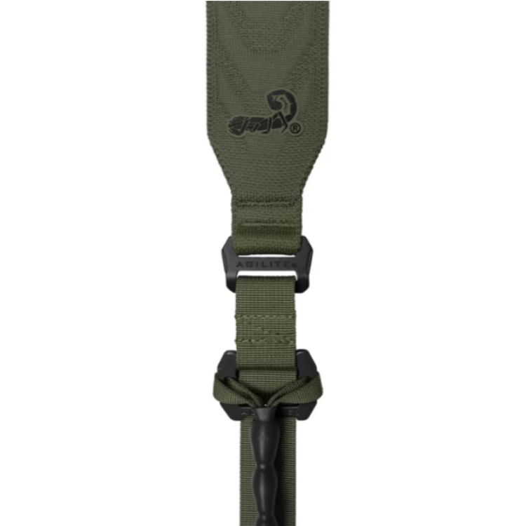 רצועת נשק אג׳ילייט ™Re-FLEX3D, גמישה ומתכווננת – Agilite – ירוק ריינג’ר (1)