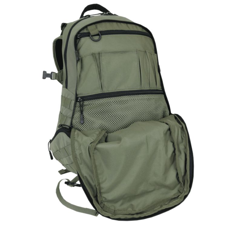 תיק גב לשימוש טקטי פתוח