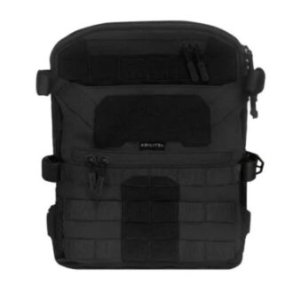 תיק לוחם טקטי עם חיבורי Molle, דגם Micro MAP של Agilite - שחור