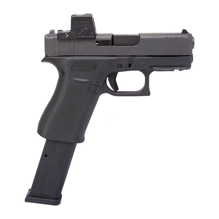 מחסנית לגלוק 43X, פולימרית 18 – תמונה להמחשה, שחור