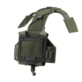 מתאם אמצעים לקסדה עם חיבורי וולקרו - Agilite