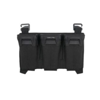 פונדה ל-3 מחסניות 5.56, דגם PINCER PLACARD של Agilite – שחור פונדה ל-3 מחסניות 5.56, דגם PINCER PLACARD של Agilite – שחור