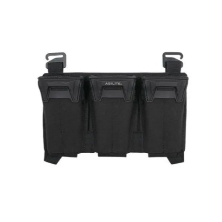 פונדה ל-3 מחסניות 5.56, דגם PINCER PLACARD של Agilite – שחור