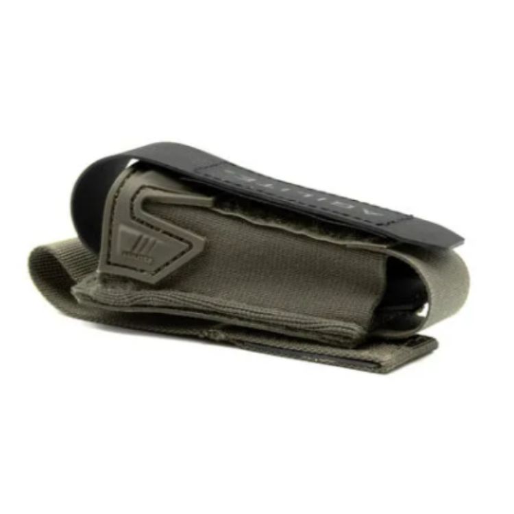 פונדת מחסנית אקדח בודדת, עם חיבור Molle – דגם Pincer של Agilte – ירוק (1)