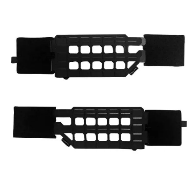 רצועת צד לווסט לנשיאת משקל כבד, דגם WARFIGHTER של Agilite – שחור