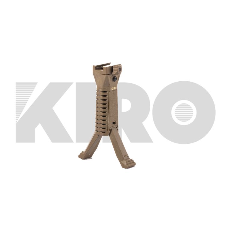 דורגל ביפוד טקטי קצר KIRO SDBM לאחיזה קדמית – מדברי (1)