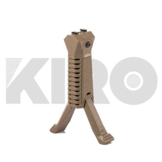 דורגל ביפוד טקטי קצר KIRO SDBM לאחיזה קדמית – מדברי דורגל ביפוד טקטי קצר KIRO SDBM לאחיזה קדמית – מדברי