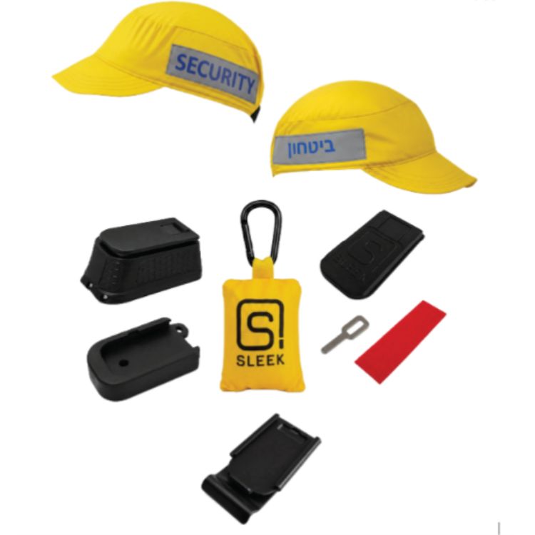 ערכת SLEEK PRO – צהוב – ביטחון
