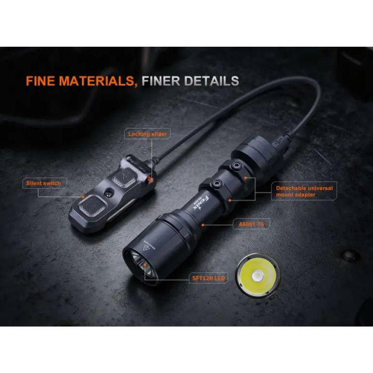 פנס עוצמתי לנשק Fenix GL30R – טקטיקל זון (8)
