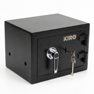 כספת לאקדח מבית KIRO לפי תקן בט"פ (אגף לרישוי כלי ירייה)
