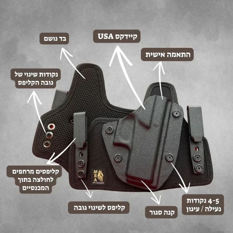 נרתיק היברידי לגלוק 19 19X 45 26- אמתן רמון (1) נרתיק היברידי לגלוק 19 19X 45 26- אמתן רמון (1)